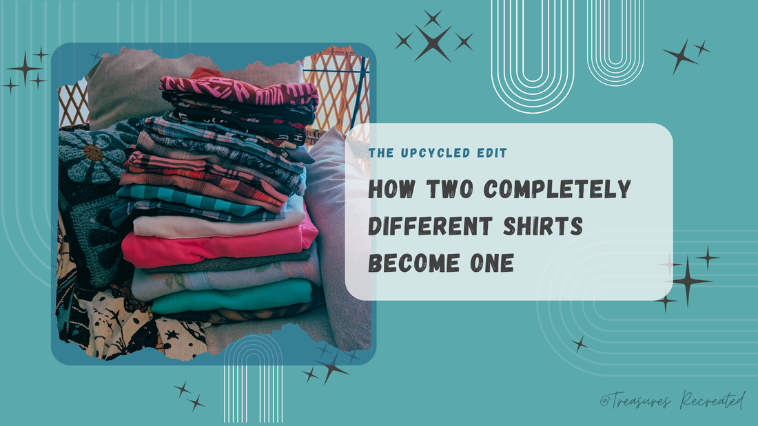 How Two Completely Different Shirts Become One