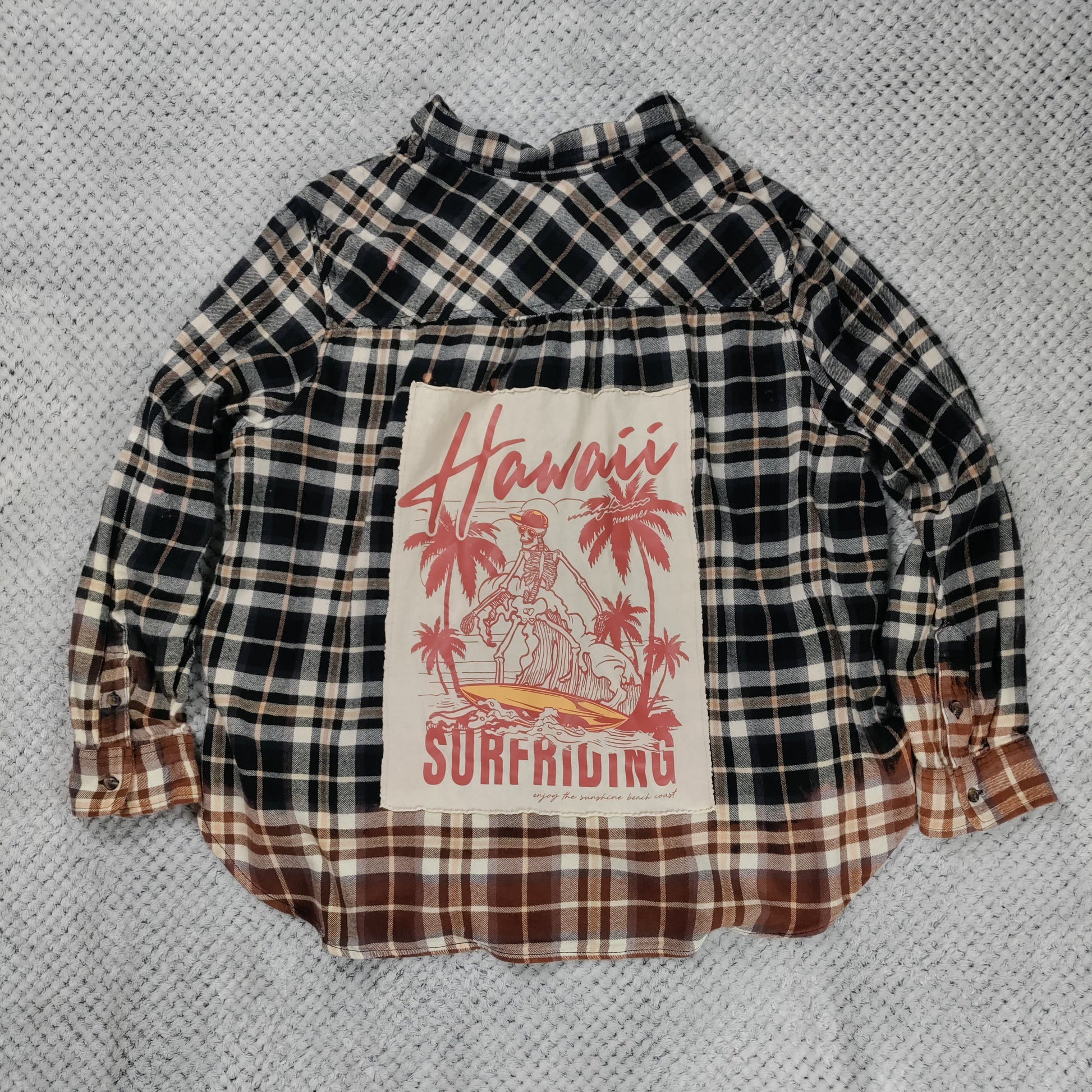 Plato’s Closet Era Flannel handmade upcycled flannel size 4X by Treasures Recreated